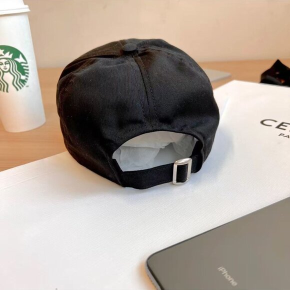 NWT Authentic CELINE BASEBALL CAP IN COTTON - Picture 3 of 5